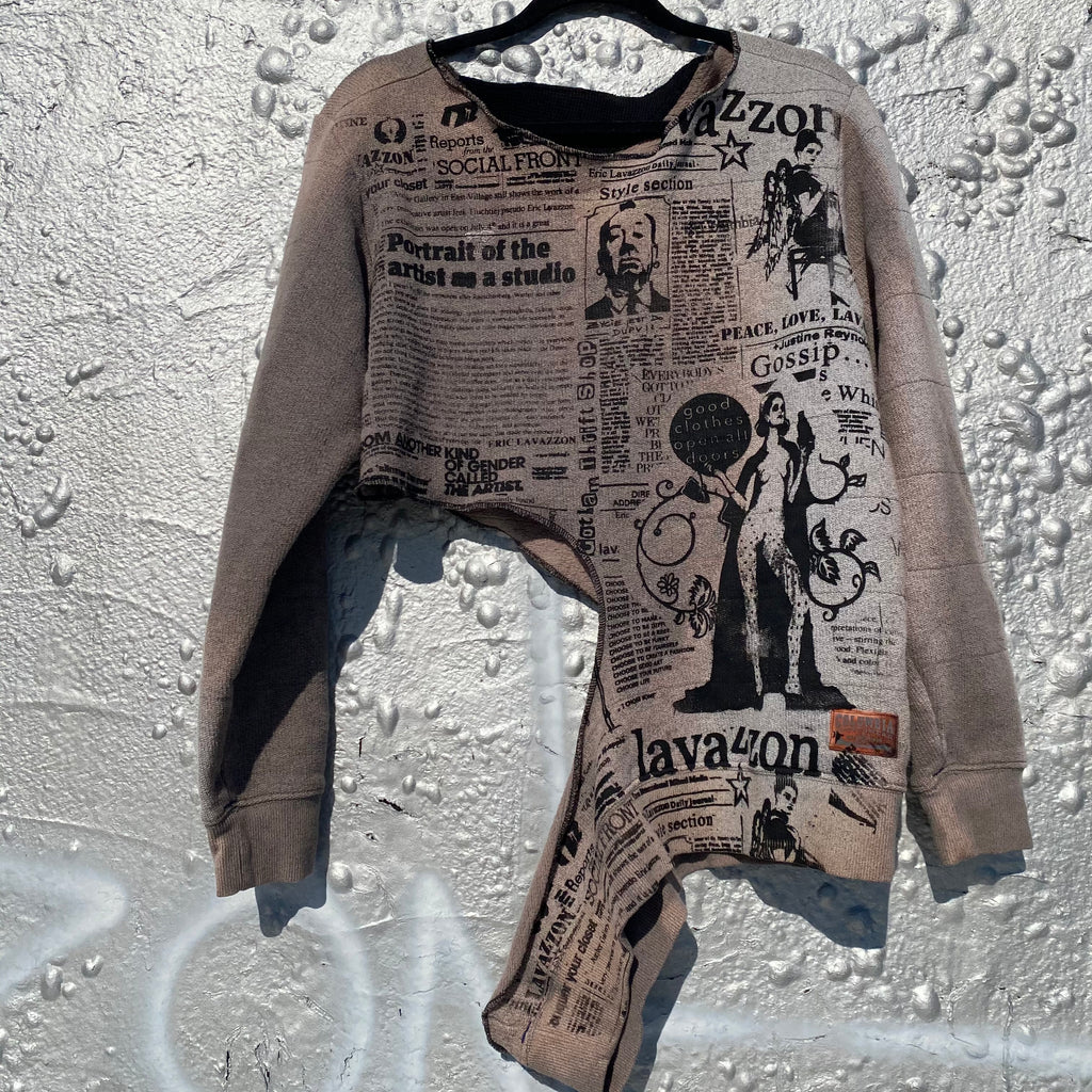 Asymmetrical sweater  by Lavazzon size m
